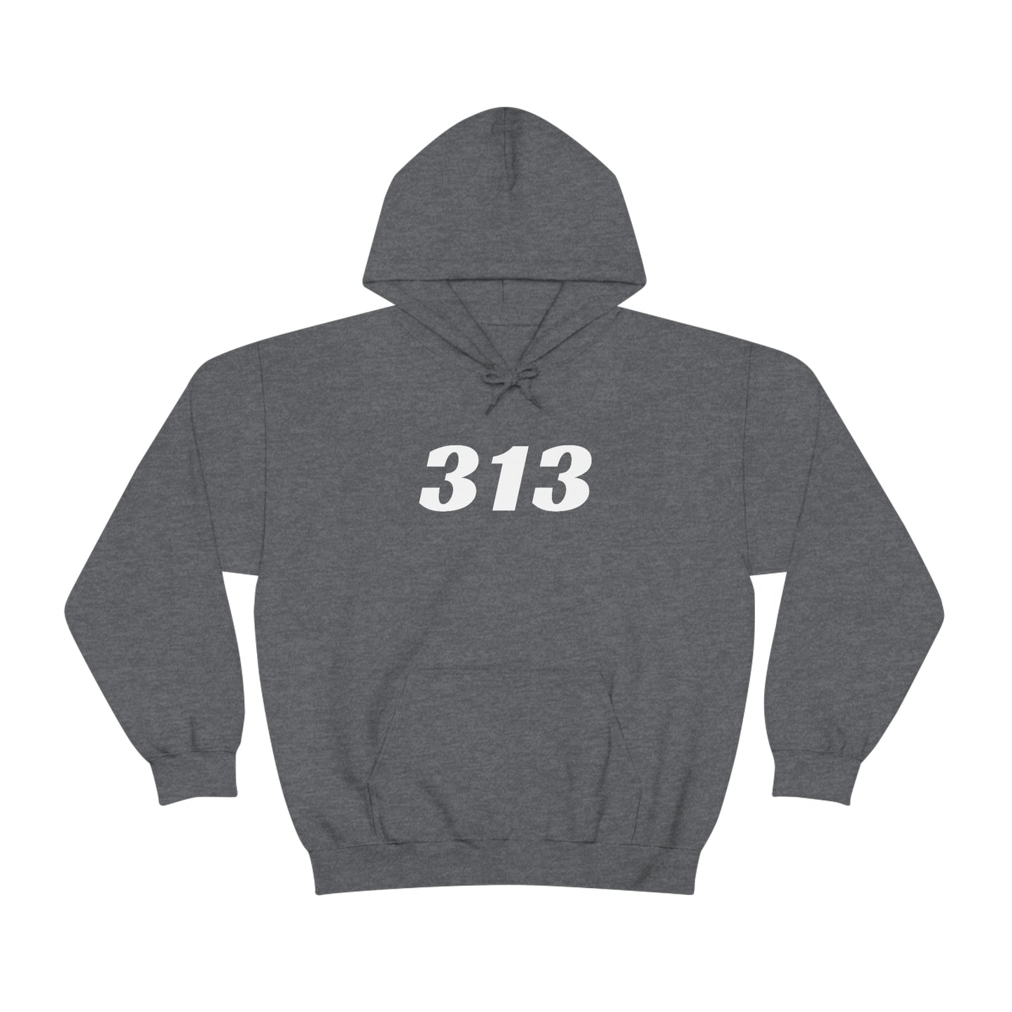 Detroit '313' Hoodie (Racing Font) | Unisex Standard