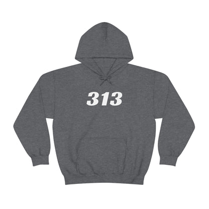 Detroit '313' Hoodie (Racing Font) | Unisex Standard