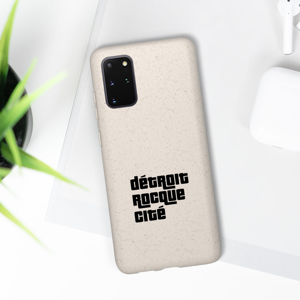 'Détroit Rocque Cité' Phone Cases (1970s Font) | Android & iPhone