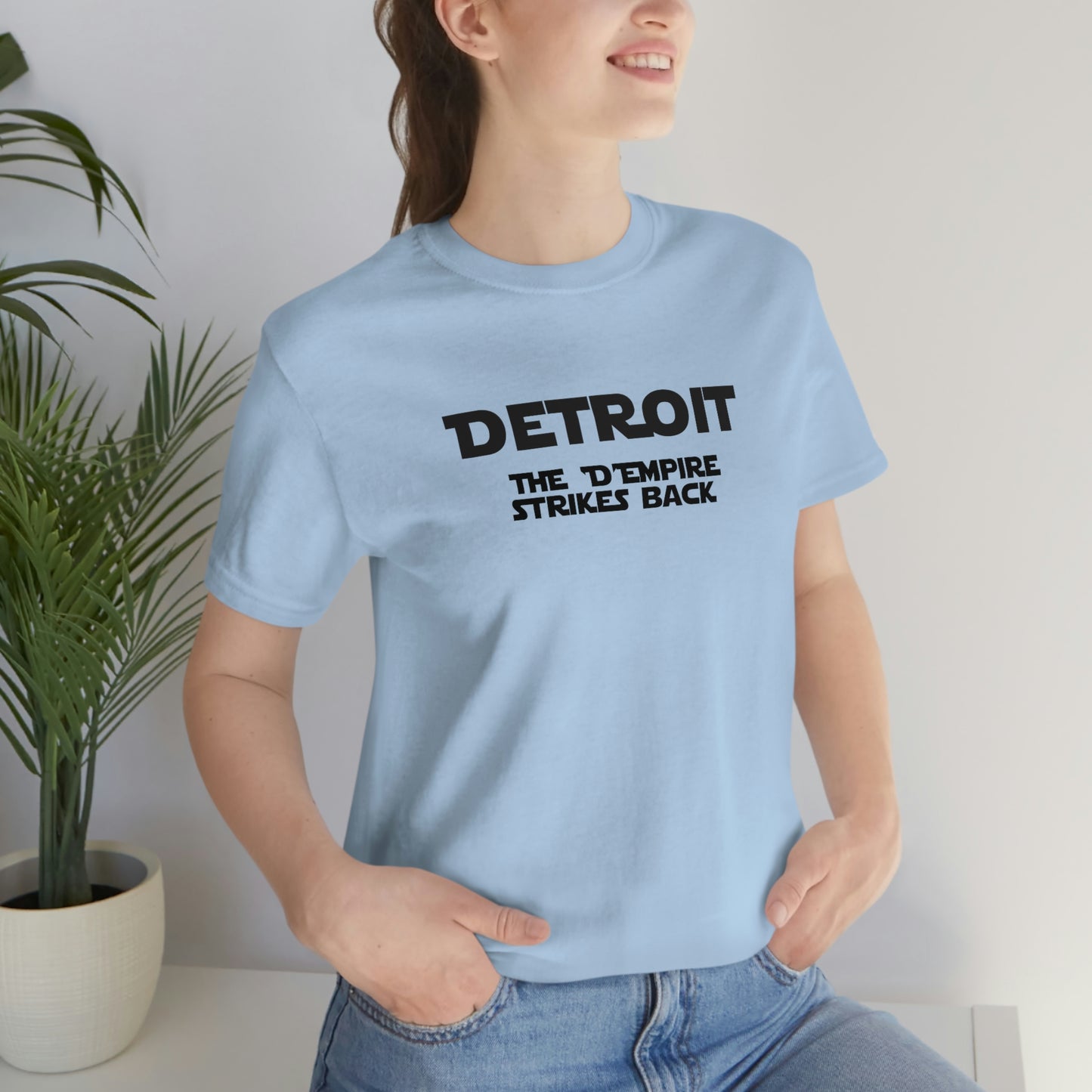 'Detroit the D'Empire Strikes Back' T-Shirt (1970s Sci-Fi Parody) | Unisex Standard Fit