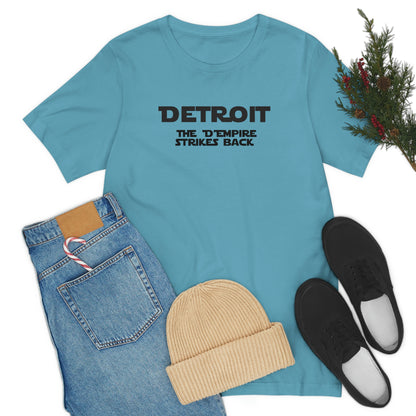 'Detroit the D'Empire Strikes Back' T-Shirt (1970s Sci-Fi Parody) | Unisex Standard Fit