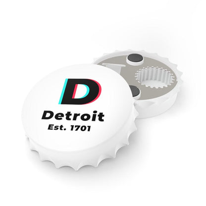 'Detroit Est. 1701' Bottle Opener (Social Media Parody) - Circumspice Michigan