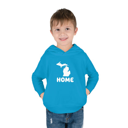 Michigan 'Home' Hoodie (Rounded Children's Font) | Unisex Toddler