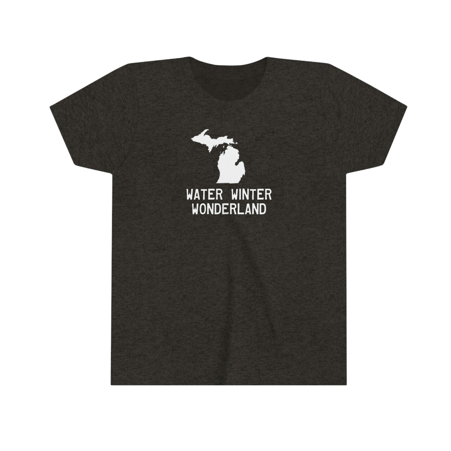 Michigan 'Water Winter Wonderland' T-Shirt | Youth Short Sleeve