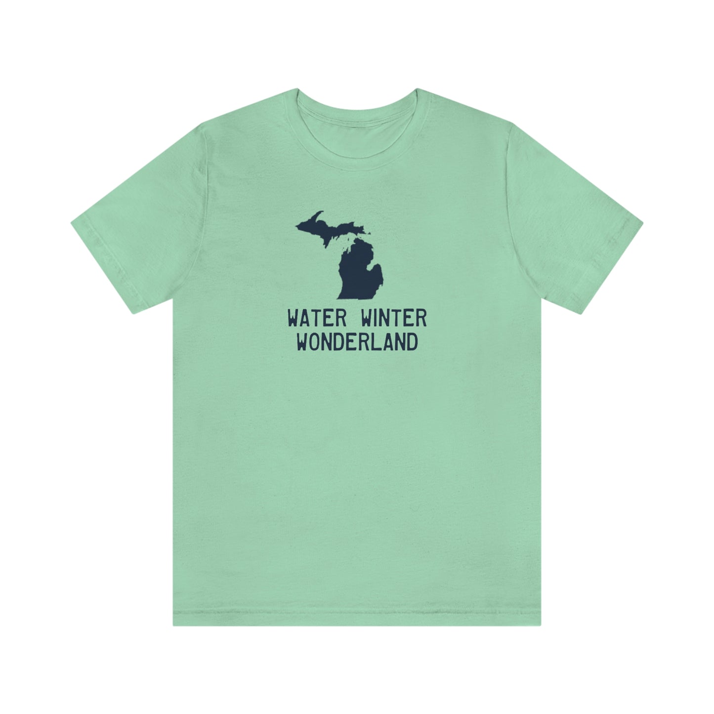 Michigan 'Water Winter Wonderland' T-Shirt | Unisex Standard Fit