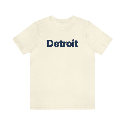 'Detroit' T-Shirt (Small SUV Parody Font) | Unisex Standard Fit