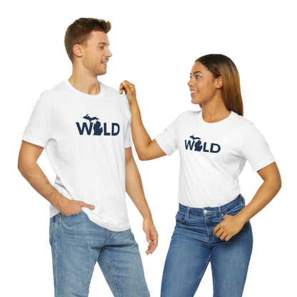 Michigan 'Wild' T-Shirt (Geometric Sans Font) | Unisex Standard Fit