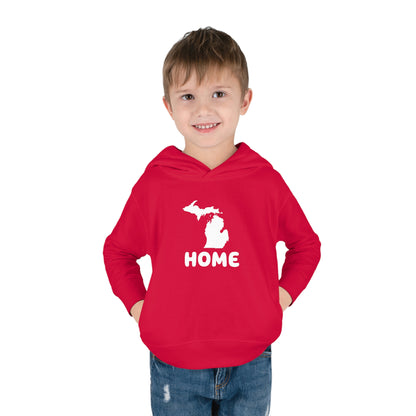 Michigan 'Home' Hoodie (Rounded Children's Font) | Unisex Toddler