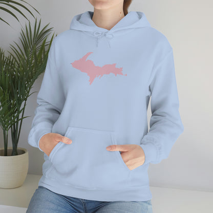 Michigan Upper Peninsula Hoodie (w/ Pink U.P. Outline) | Unisex Standard