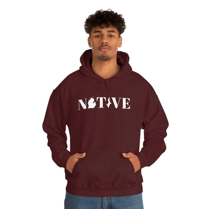 Michigan 'Native' Hoodie (Didone Font) | Unisex Standard