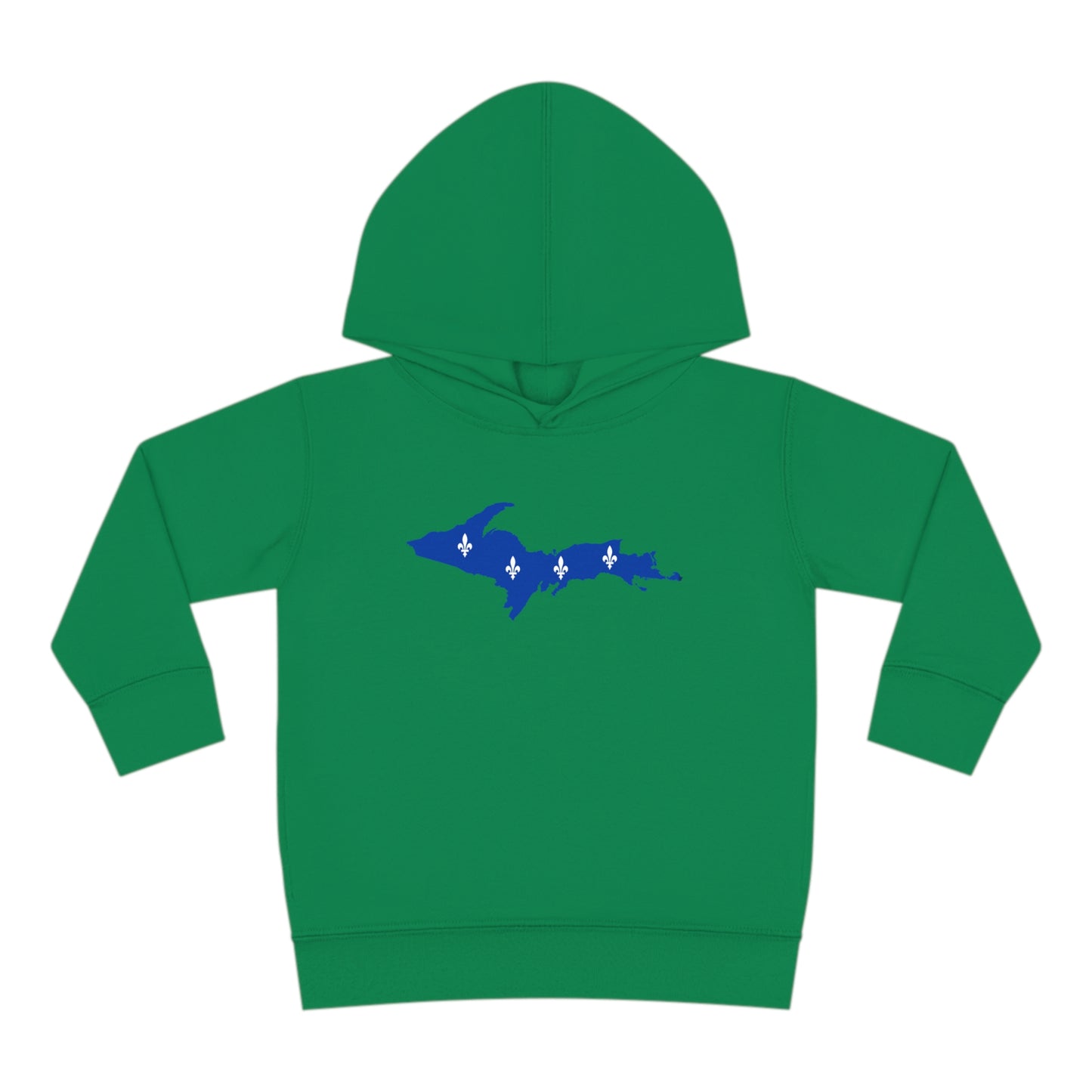 Michigan Upper Peninsula Hoodie (w/ UP Quebec Flag Outline) | Unisex Toddler