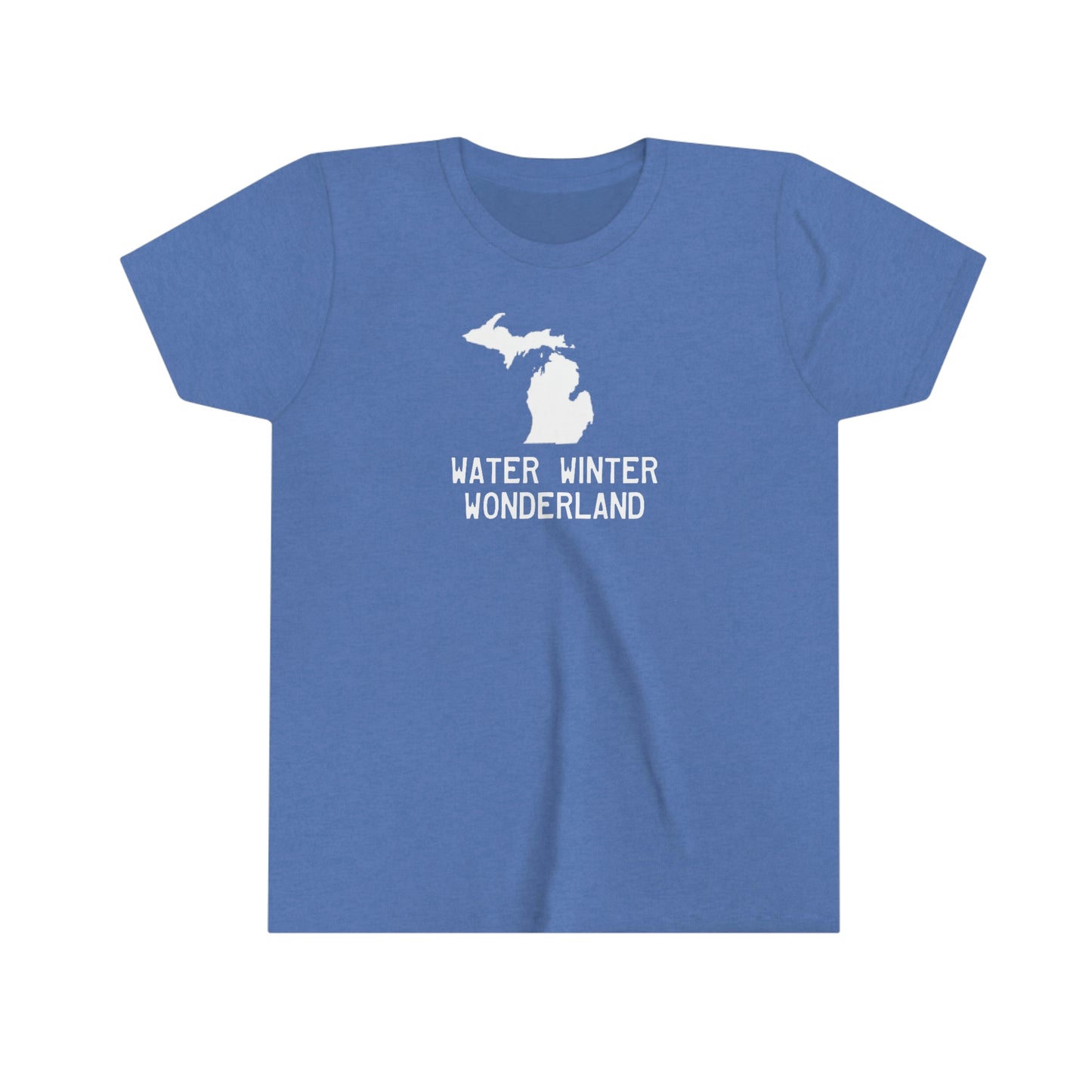 Michigan 'Water Winter Wonderland' T-Shirt | Youth Short Sleeve