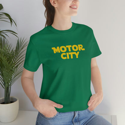 'Motor City' T-Shirt (1970s Epic Sci-Fi Parody) | Unisex Standard Fit