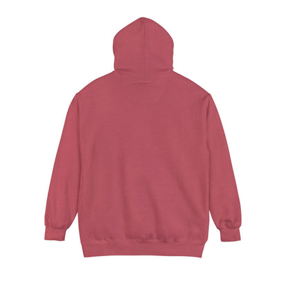 Michigan Upper Peninsula Hoodie (w/ Pink UP Outline) | Unisex Garment-Dyed