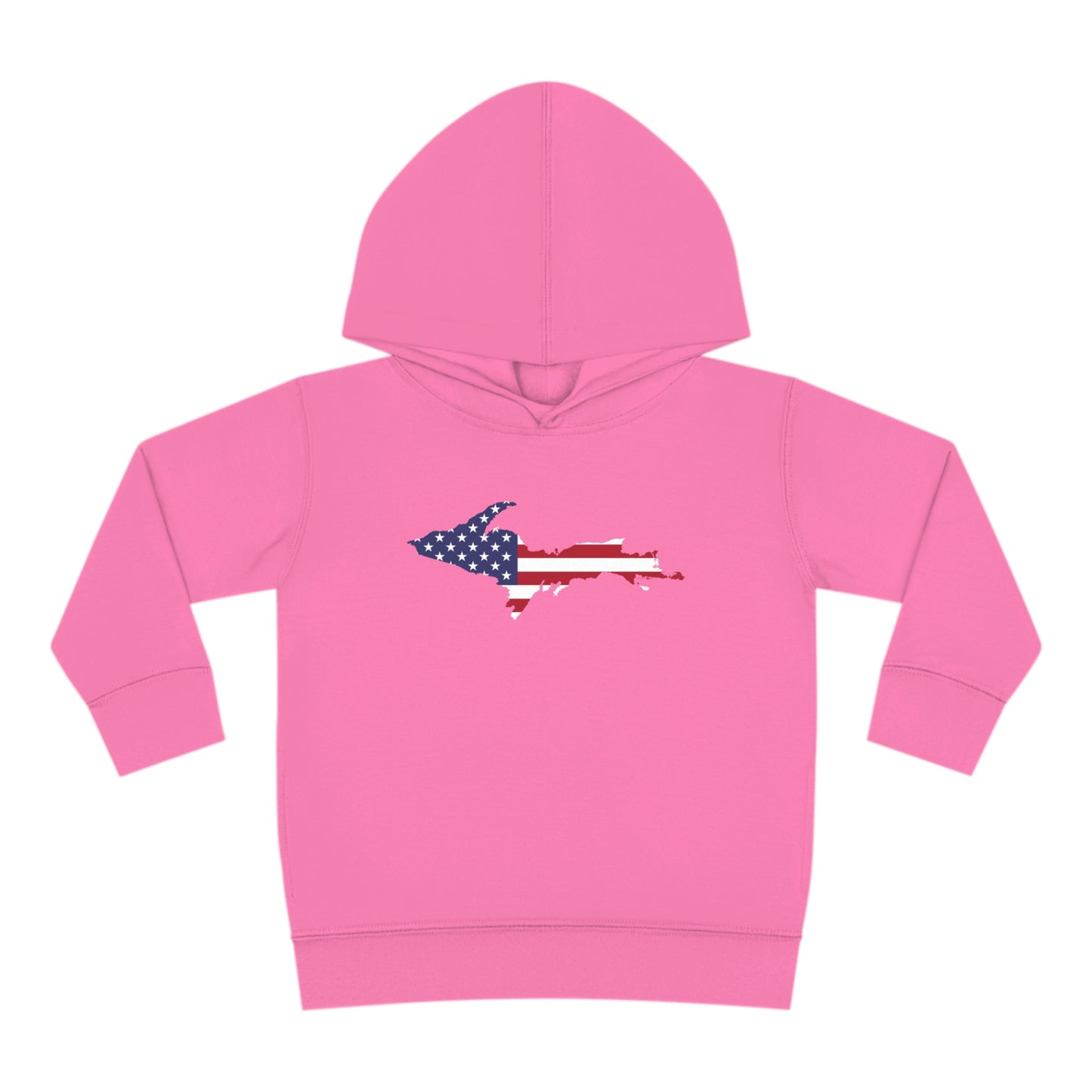 Michigan Upper Peninsula Hoodie (w/ UP USA Flag Outline) | Unisex Toddler