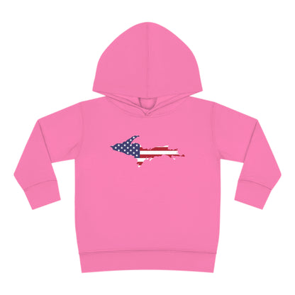 Michigan Upper Peninsula Hoodie (w/ UP USA Flag Outline) | Unisex Toddler