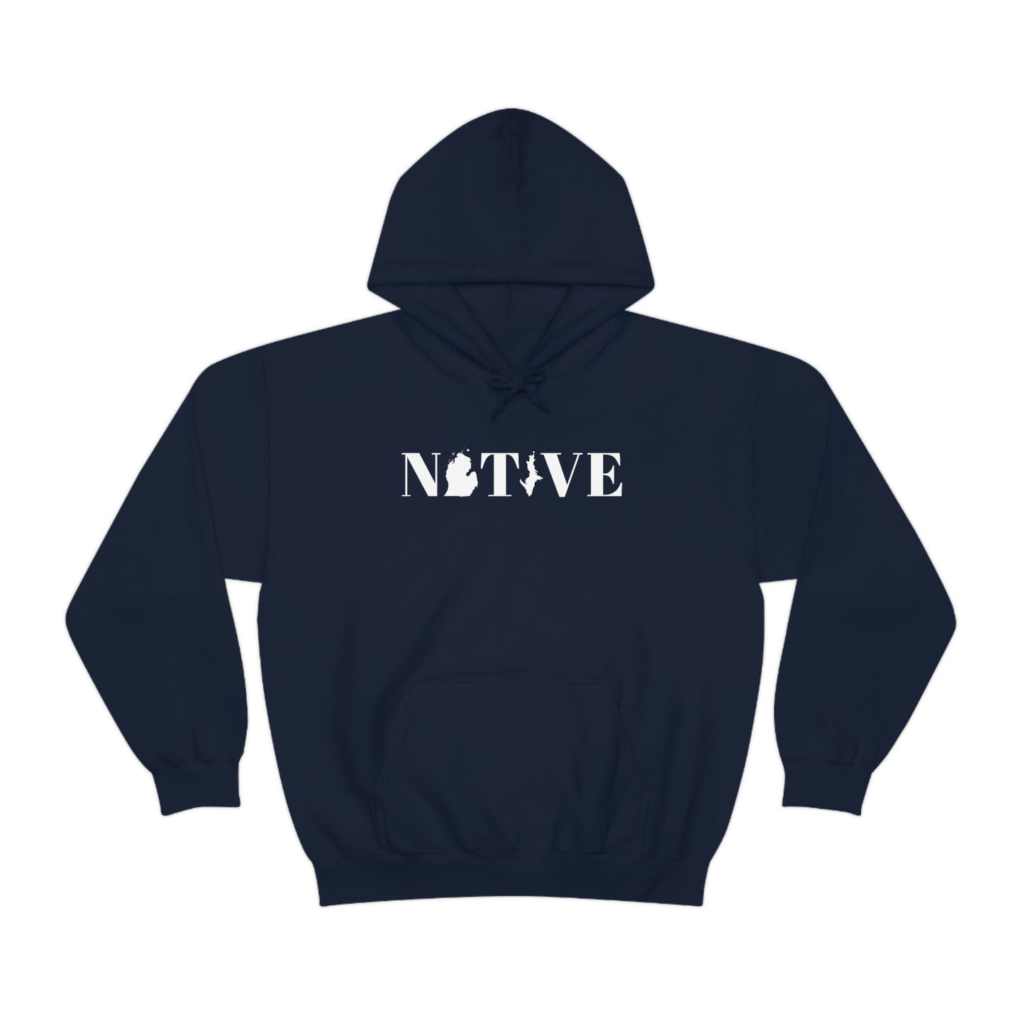 Michigan 'Native' Hoodie (Didone Font) | Unisex Standard