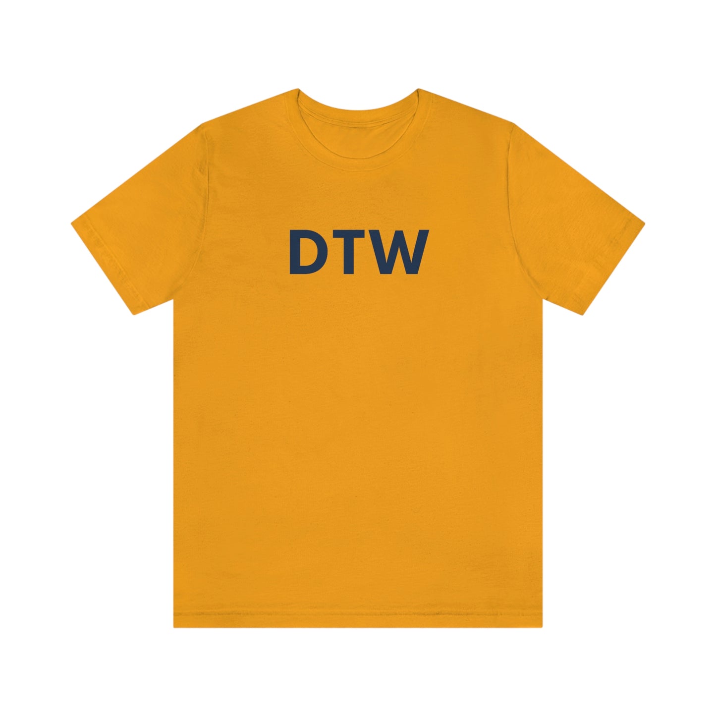 Detroit 'DTW' T-Shirt | Unisex Standard Fit