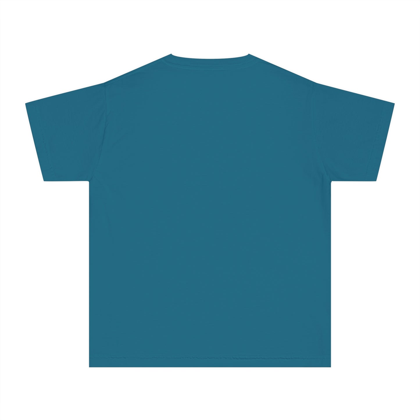 Michigan Upper Peninsula T-Shirt (w/ UP Finland Flag Outline) | Youth Garment-Dyed