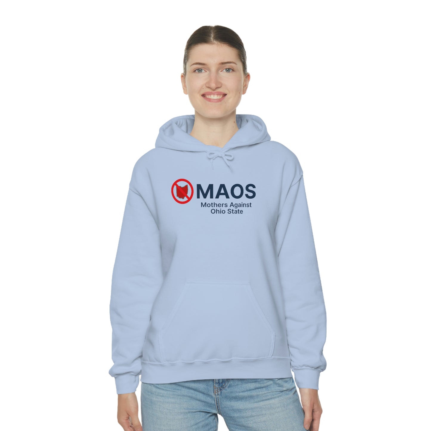 'MAOS Mothers Against Ohio State' Hoodie | Unisex Standard