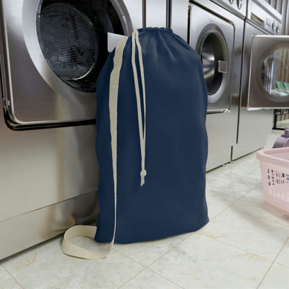 Michigan Upper Peninsula Laundry Bag (Navy w/ Gold UP Outline)