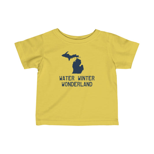 Michigan 'Winter Water Wonderland' T-Shirt |  Infant Short Sleeve