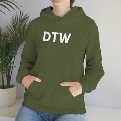 Detroit 'DTW' Hoodie | Unisex Standard