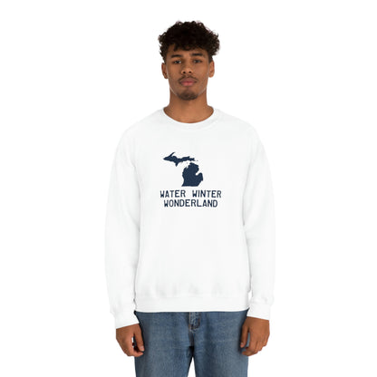 Michigan 'Water Winter Wonderland' Sweatshirt | Unisex Standard