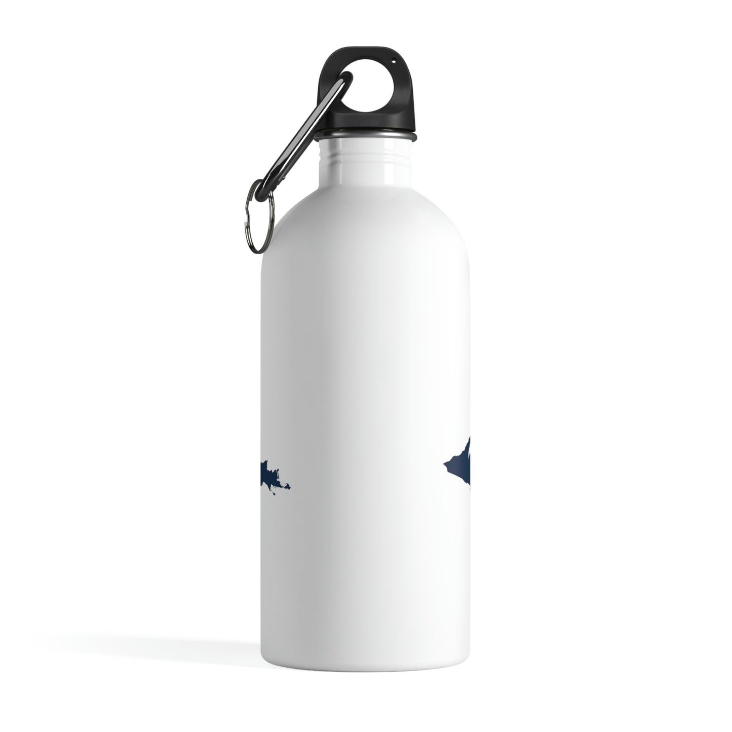 Michigan Upper Peninsula Water Bottle (w/ Navy UP Outline) | 14oz Stainless Steel