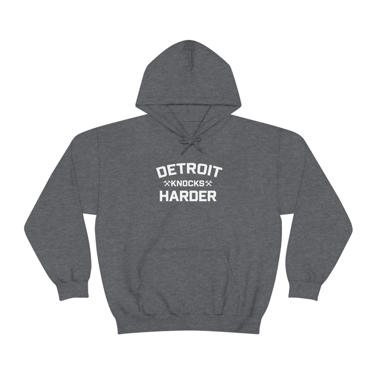 'Detroit Knocks Harder' Hoodie | Unisex Standard