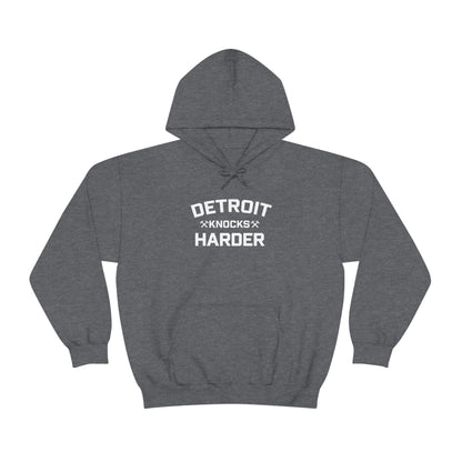 'Detroit Knocks Harder' Hoodie | Unisex Standard