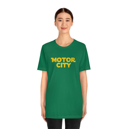 'Motor City' T-Shirt (1970s Epic Sci-Fi Parody) | Unisex Standard Fit