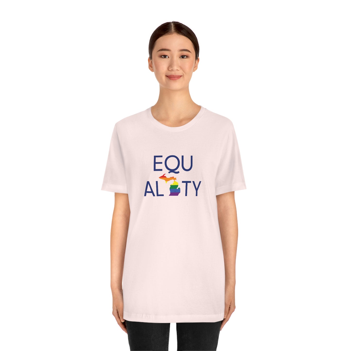 'Equality' Michigan LGBTQ Pride T-Shirt | Unisex Standard Cut