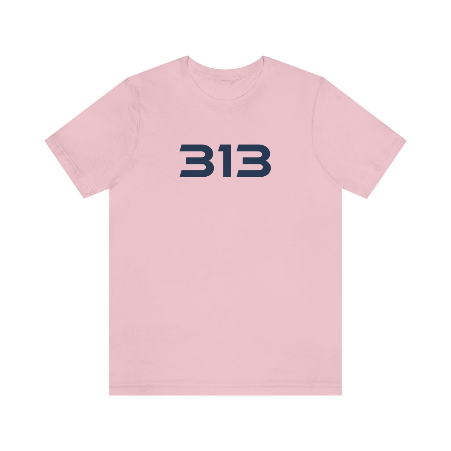 Detroit '313' T-Shirt (Futuristic Sans Font) | Unisex Standard Fit