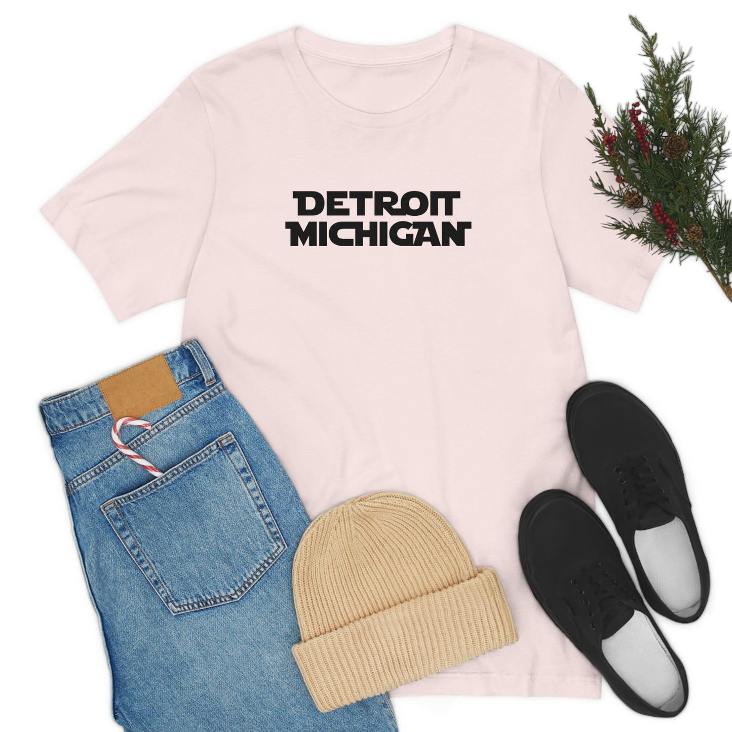 'Detroit Michigan' T-Shirt (1970s Epic Sci-Fi Parody) | Unisex Standard Fit