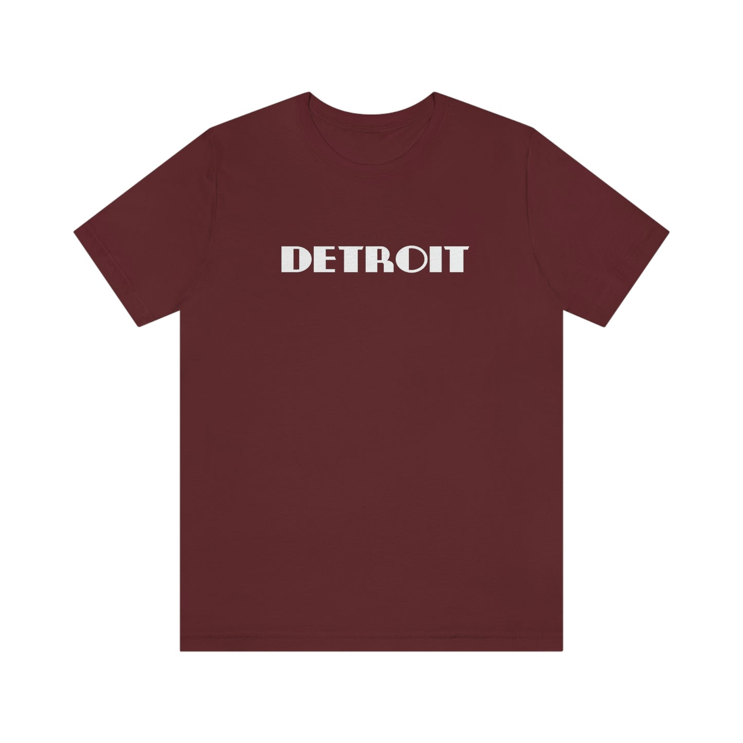 'Detroit' T-Shirt (Art Deco Font) | Unisex Standard Fit