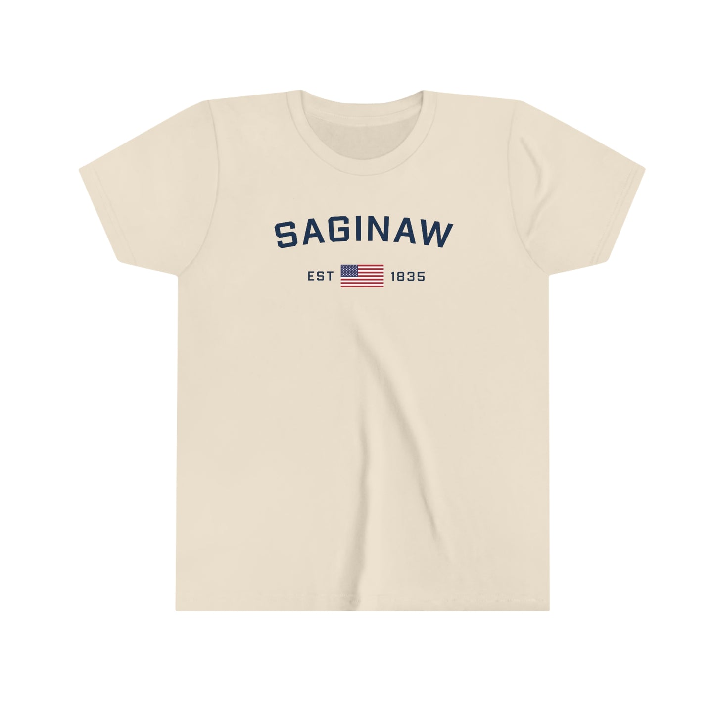 'Saginaw EST 1835' T-Shirt | Youth Short Sleeve