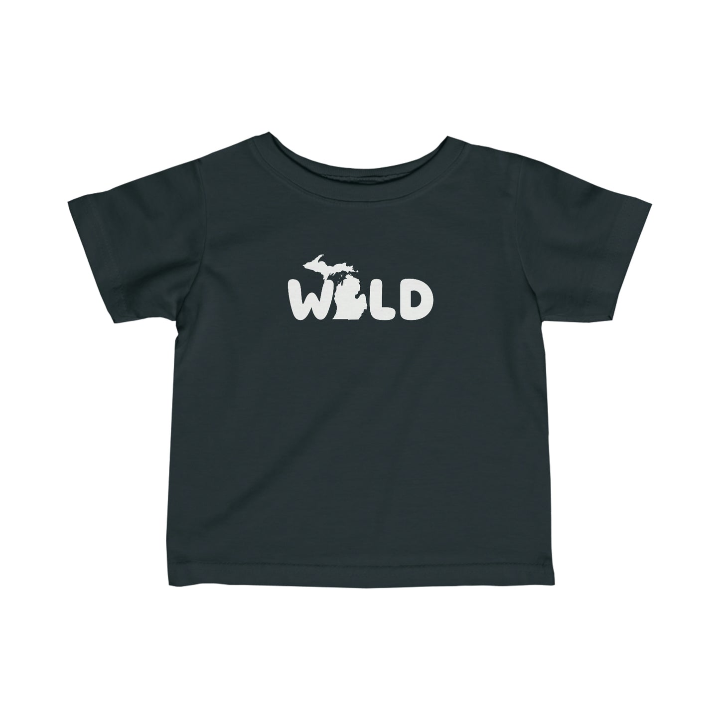 Michigan 'Wild' T-Shirt (Rounded Children's Font) |  Infant Short Sleeve