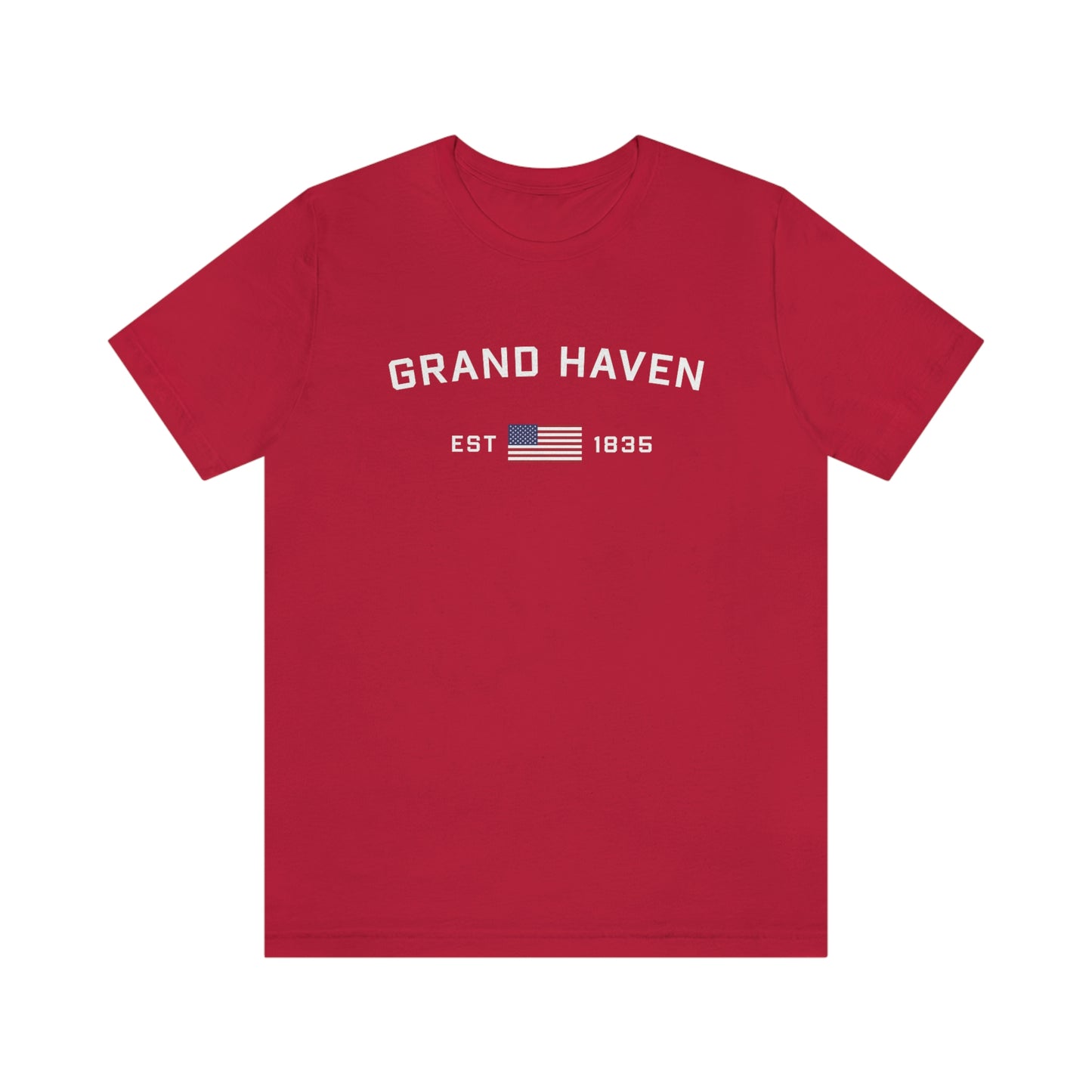 'Grand Haven EST 1835' T-Shirt | Unisex Standard Fit