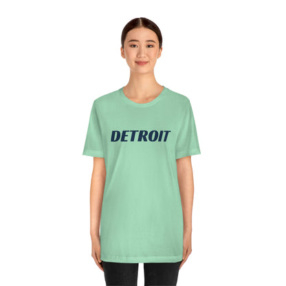 'Detroit' T-Shirt (Racing Font) | Unisex Standard Fit