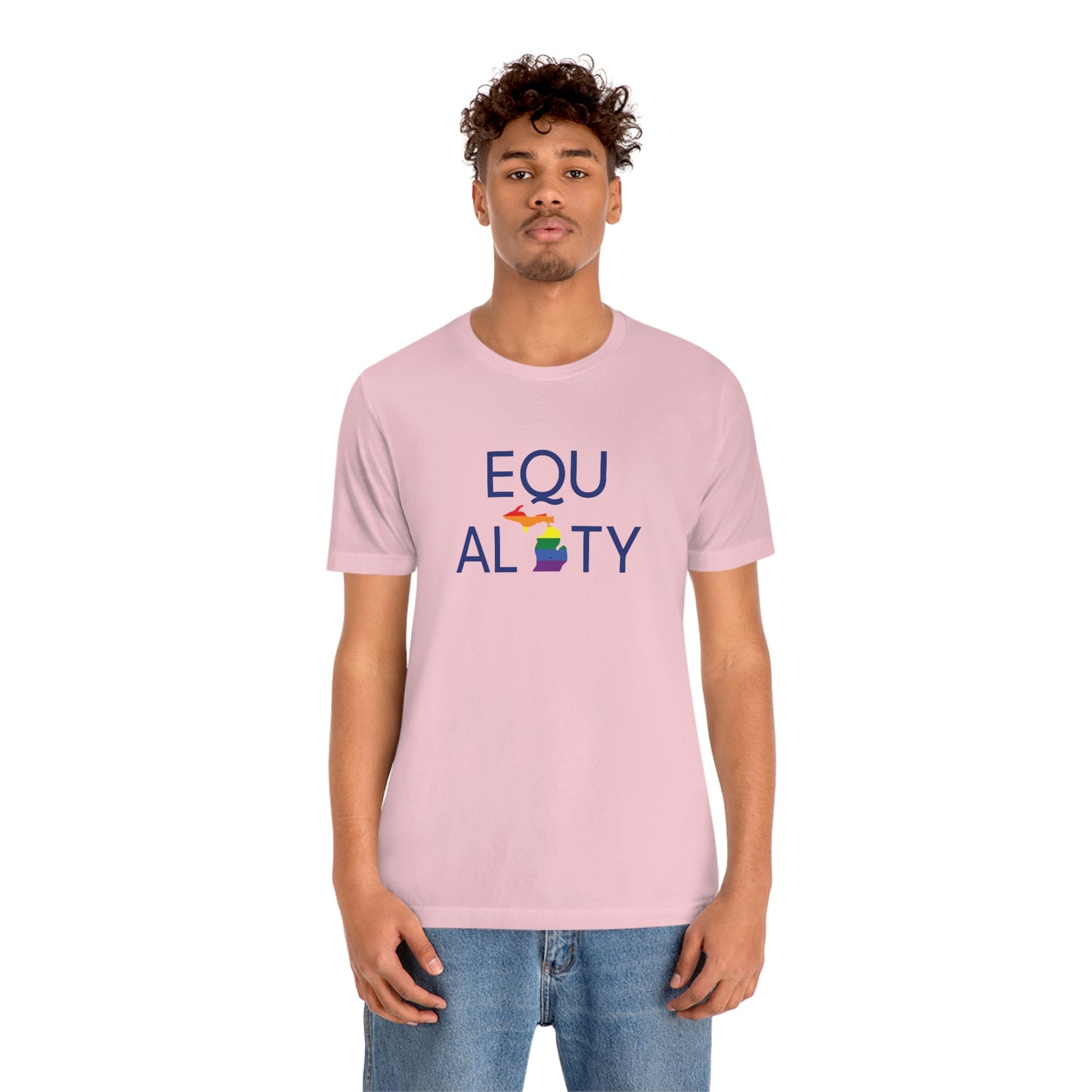 'Equality' Michigan LGBTQ Pride T-Shirt | Unisex Standard Cut