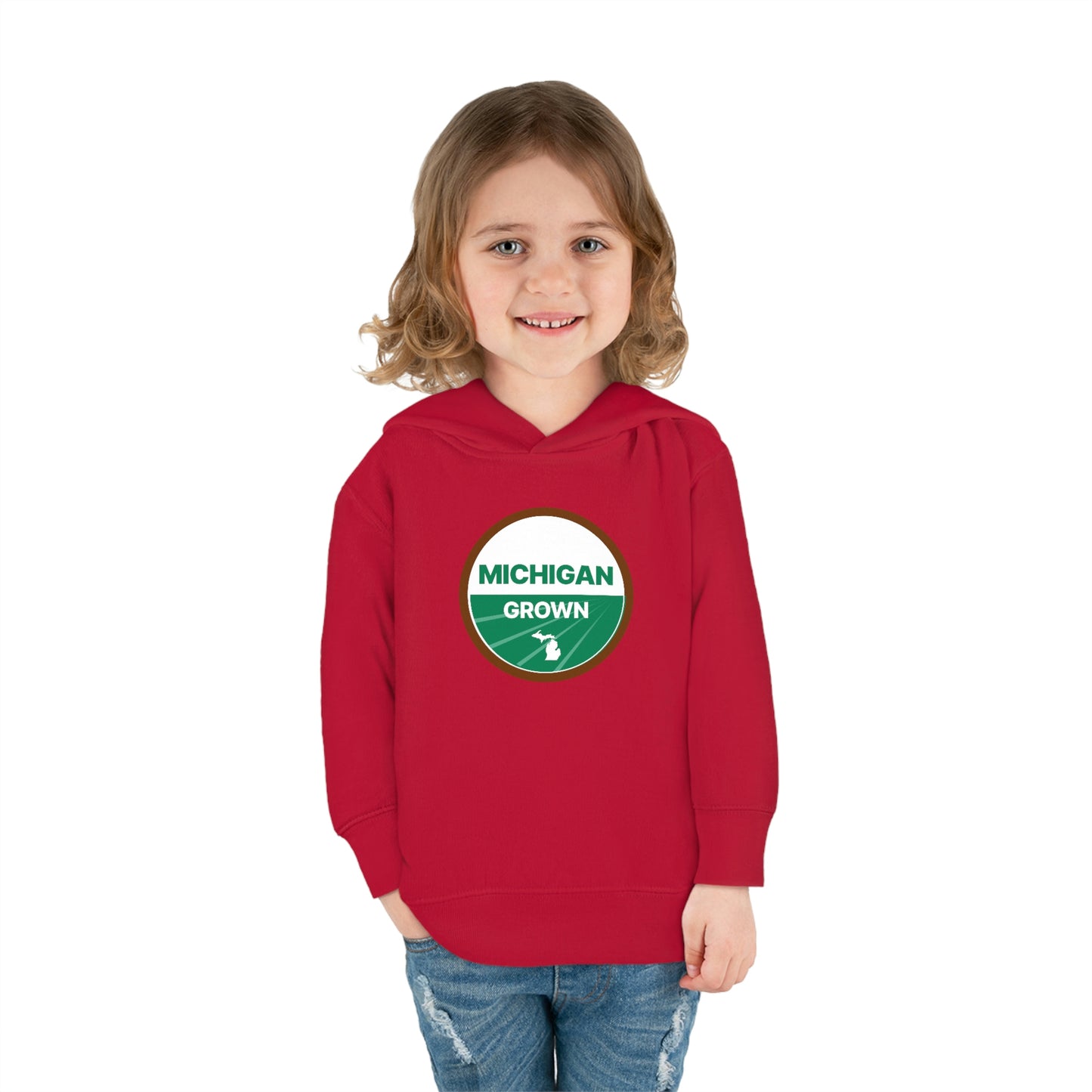 'Michigan Grown' Hoodie (Agricultural Certification Parody) | Unisex Toddler