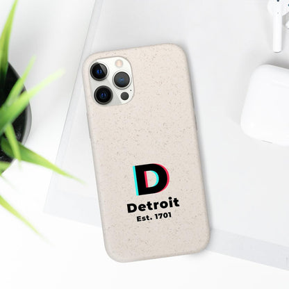 'Detroit Est. 1701' Phone Cases (Social Media Parody) | Android & iPhone - Circumspice Michigan