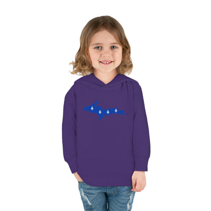 Michigan Upper Peninsula Hoodie (w/ UP Quebec Flag Outline) | Unisex Toddler