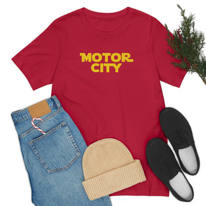 'Motor City' T-Shirt (1970s Epic Sci-Fi Parody) | Unisex Standard Fit