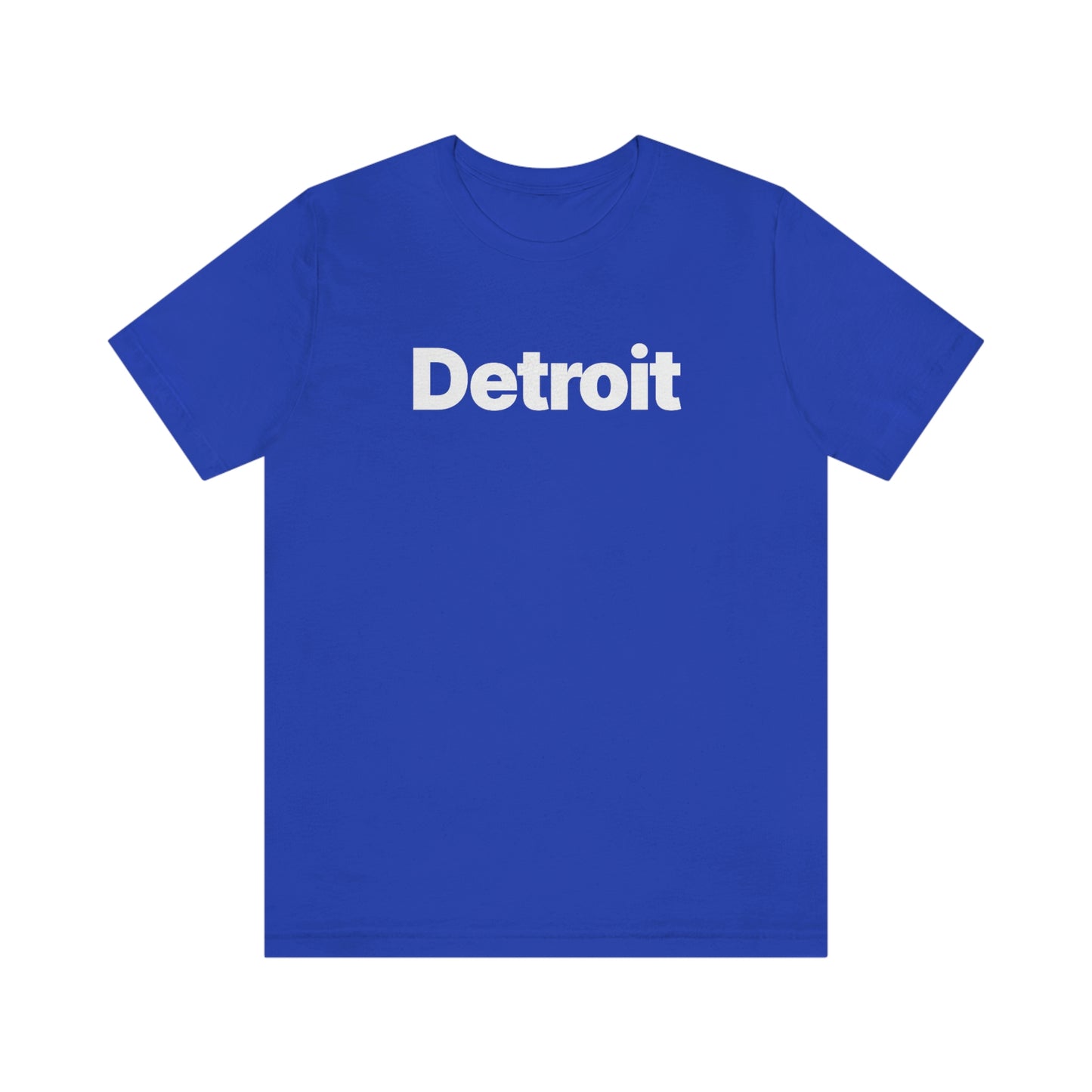 'Detroit' T-Shirt (Small SUV Parody Font) | Unisex Standard Fit