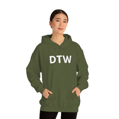 Detroit 'DTW' Hoodie | Unisex Standard