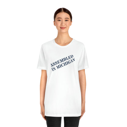 'Assembled in Michigan' T-Shirt | Unisex Standard Fit