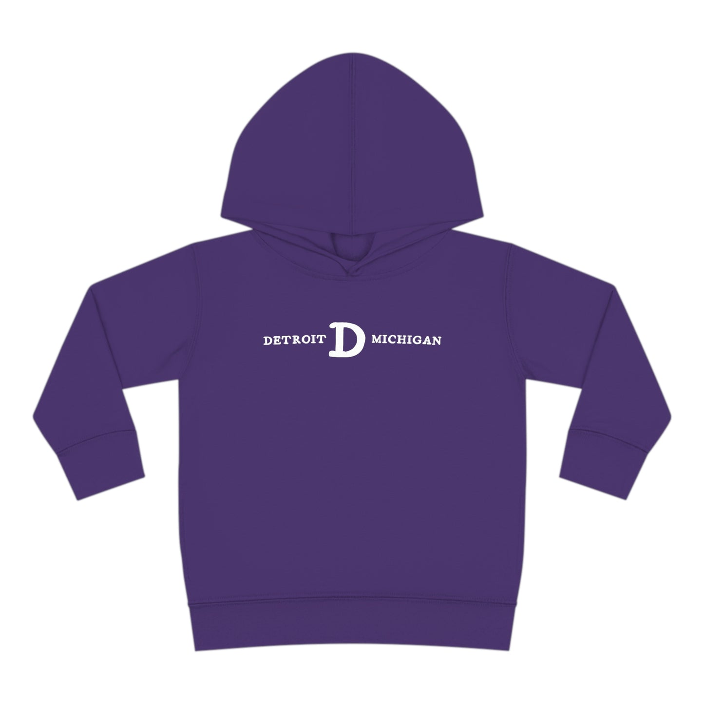 'Detroit Michigan' Hoodie (w/ Old French D) | Unisex Toddler