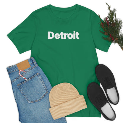 'Detroit' T-Shirt (Small SUV Parody Font) | Unisex Standard Fit